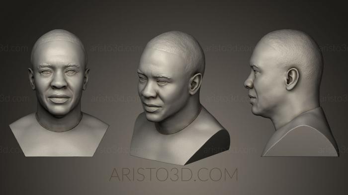 Busts and bas-reliefs of famous people (BUSTC_0149) 3D model for CNC machine
